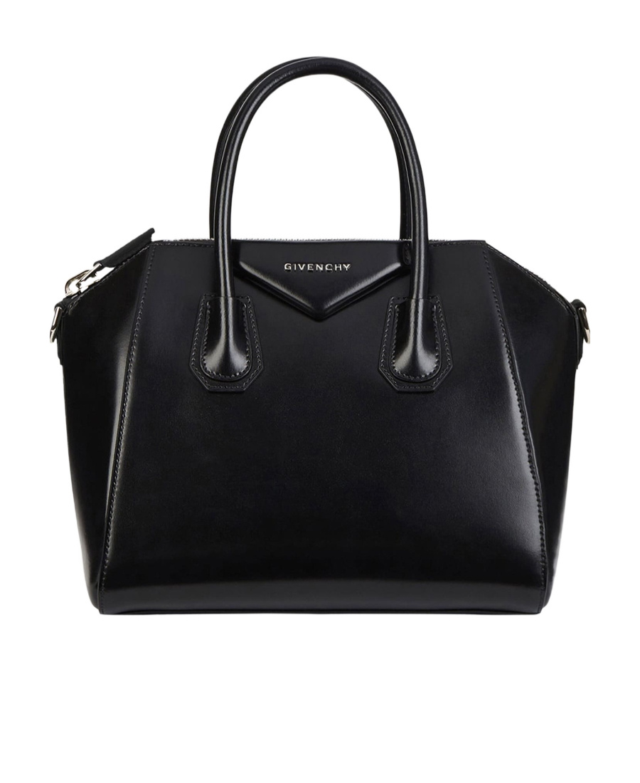 Givenchy Calf Leather Antigona Small Bag Handbag In Black