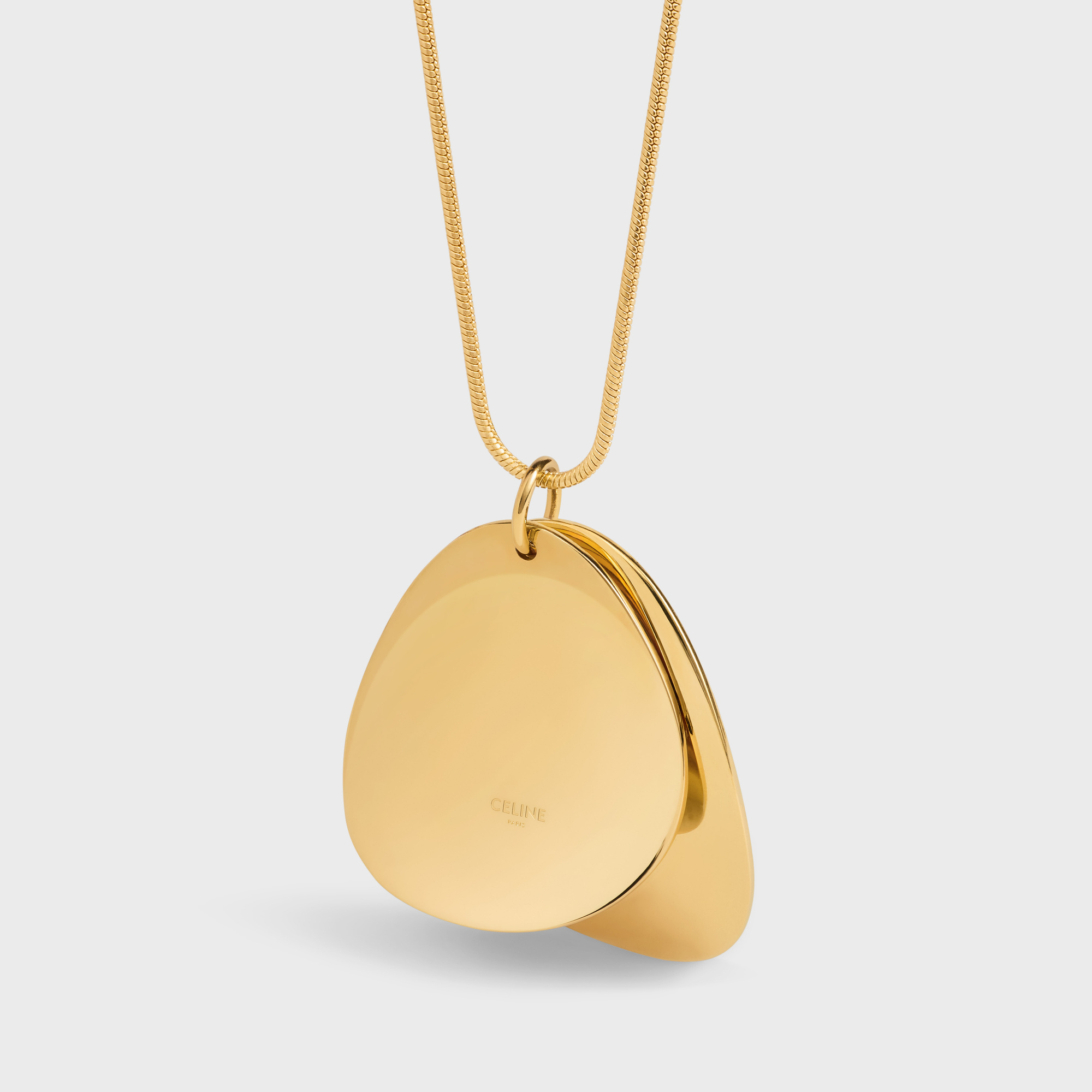 Celine Petale Necklace In Yellow