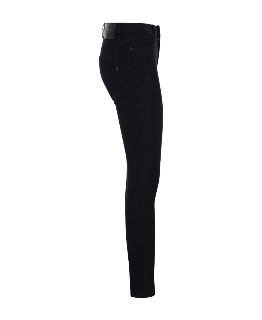 Dondup Iris - Super Skinny Fit Jeans In Black