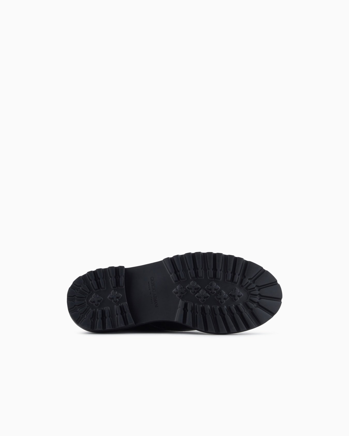 Giorgio Armani Derbies En Cuir De Veau Nappa