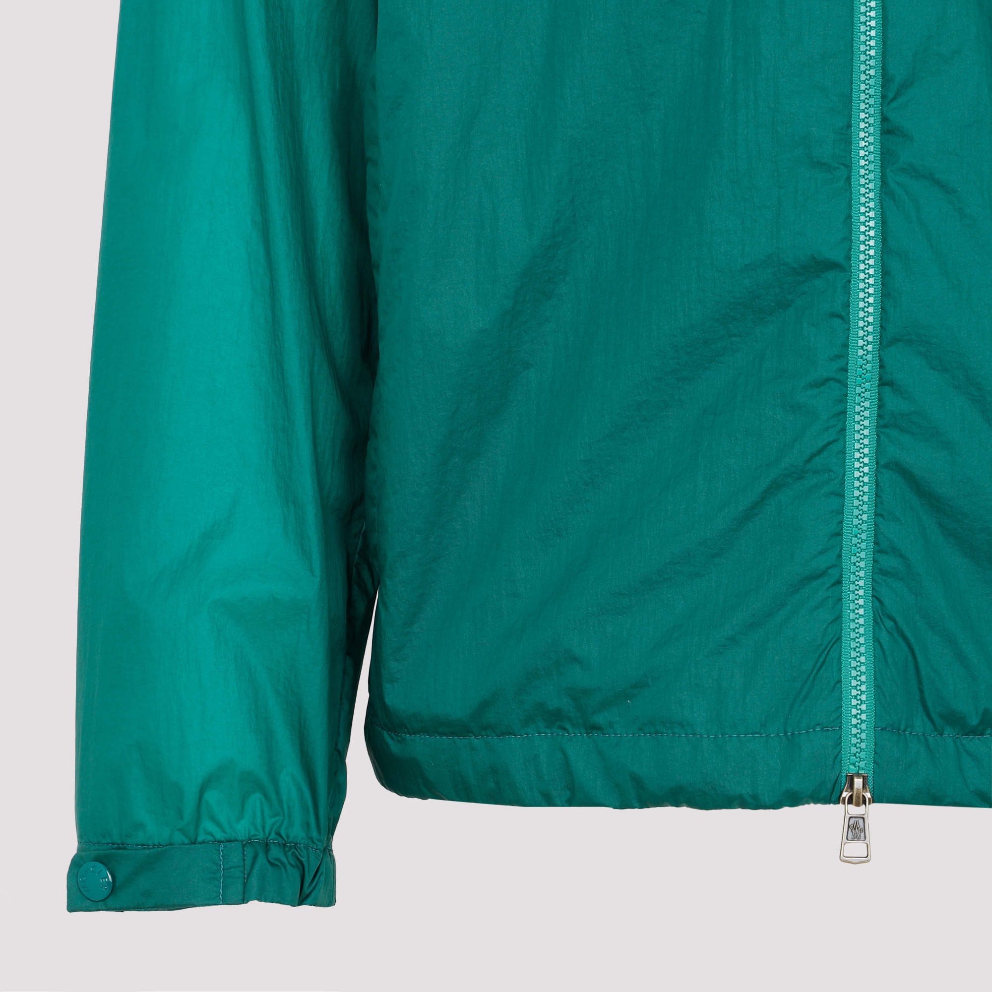 Moncler Samakar Hooded Jacket In Green