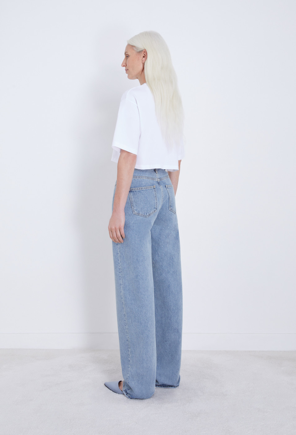 LOULOU STUDIO BELT-LOOP JEANS