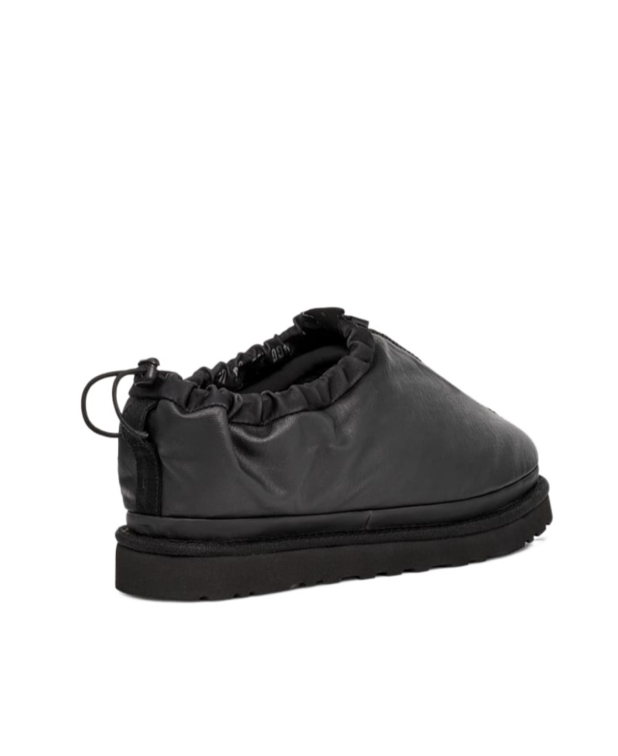 Shop Ugg Tasman Shroud Zip-up Slippers In Black