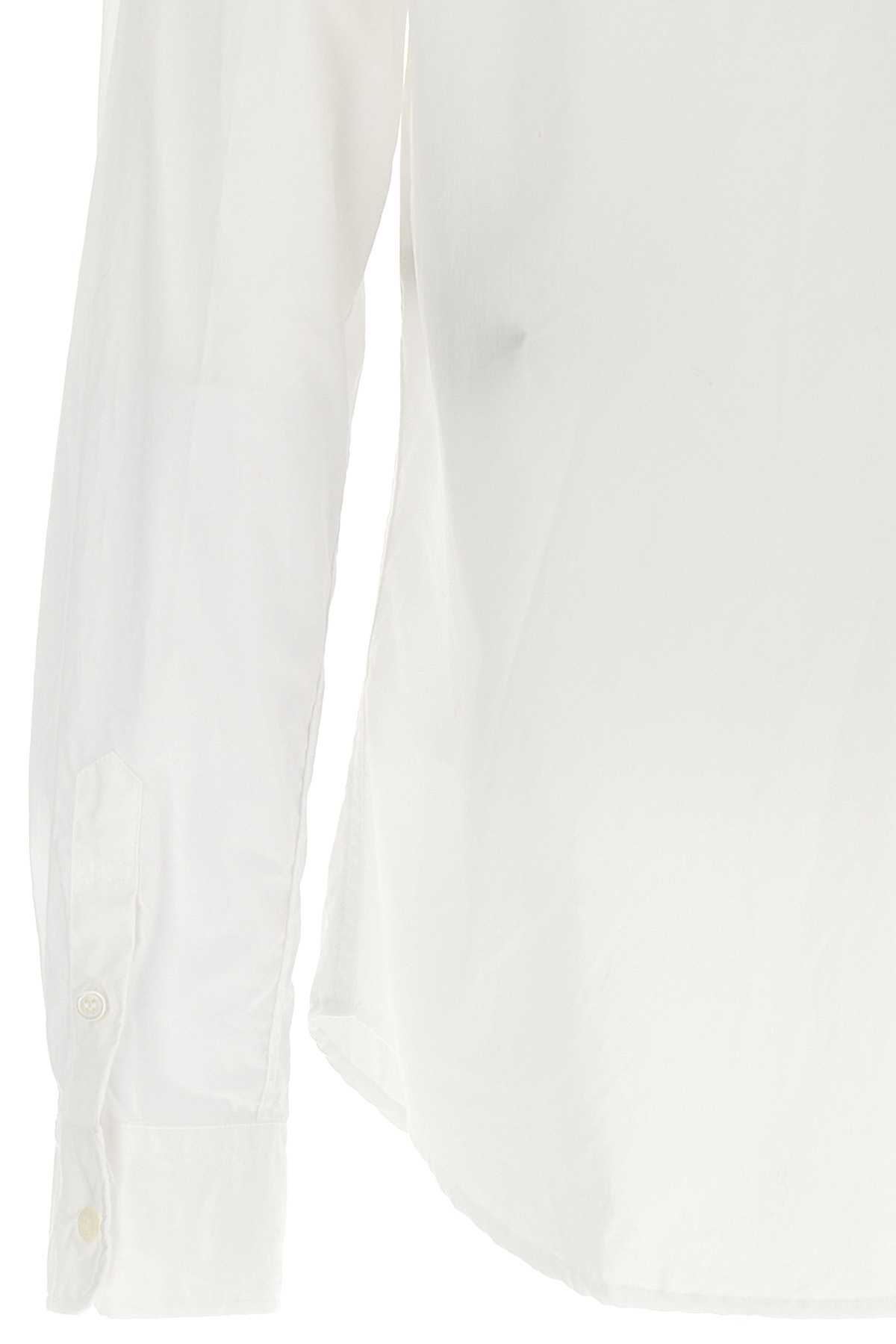 Ann Demeulemeester Betty Cotton Shirt In White