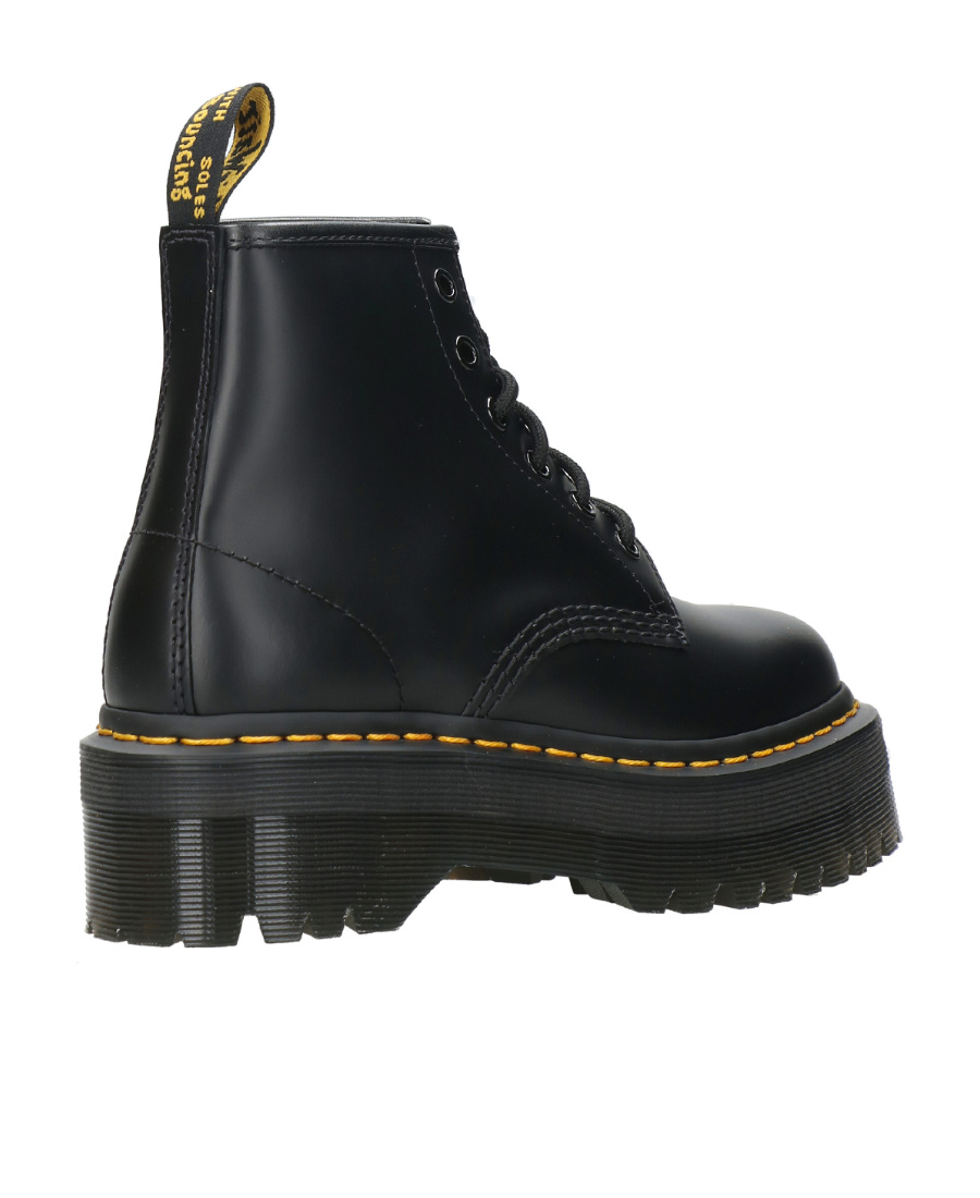 Dr. Martens Logo Lace Up Boots In Multi