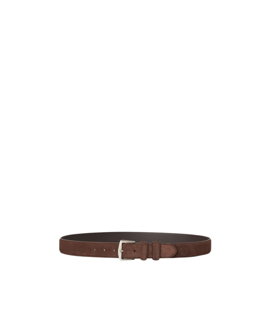 Loro Piana Alsavel Belt In Brown