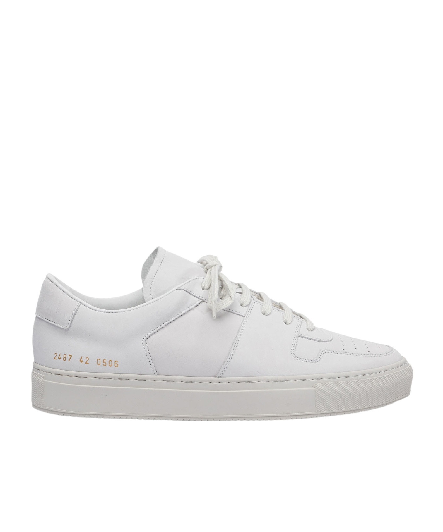 Common Projects Round Head Low-cut Casual Shoes In White