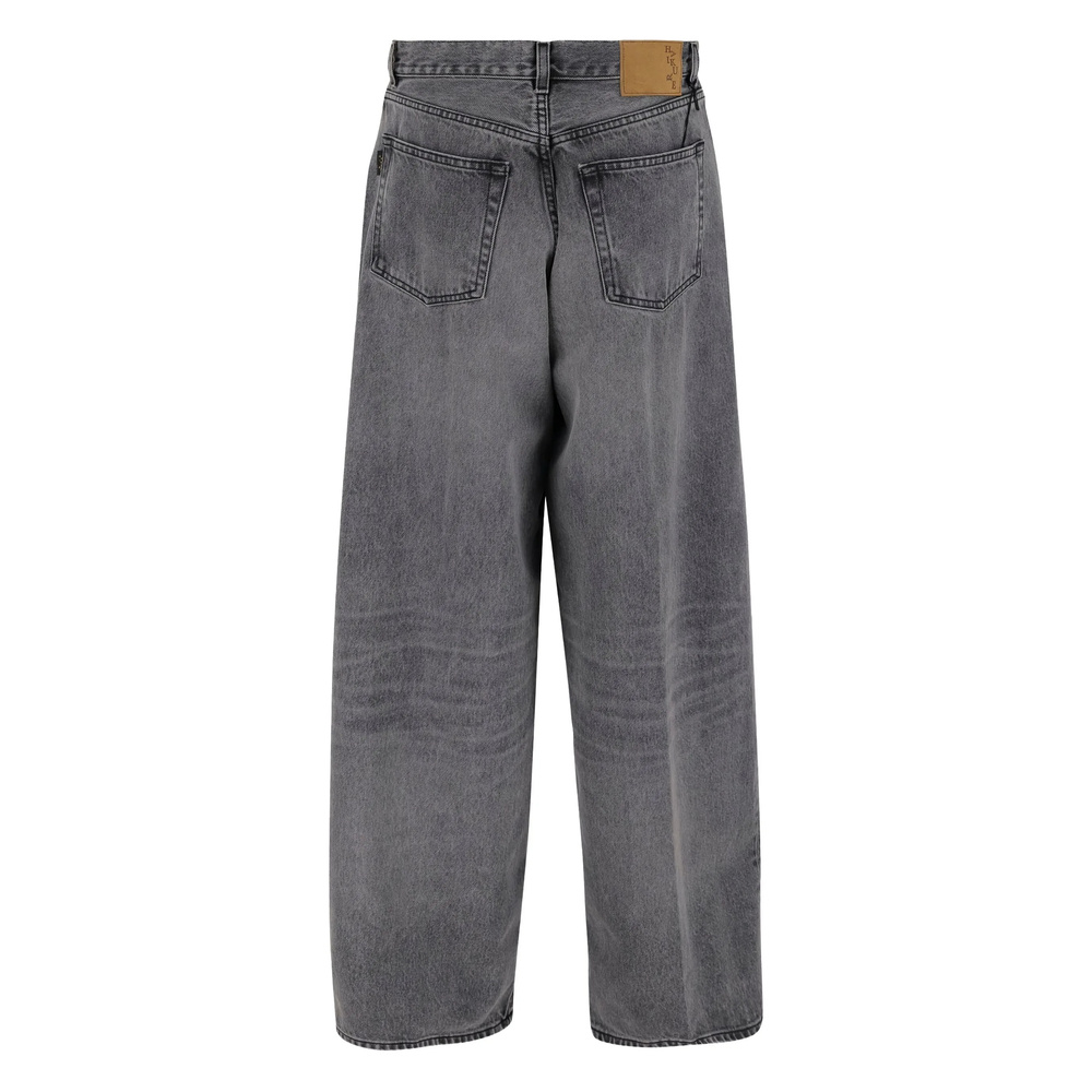 Haikure Grey Cotton Denim Jeans In Brown