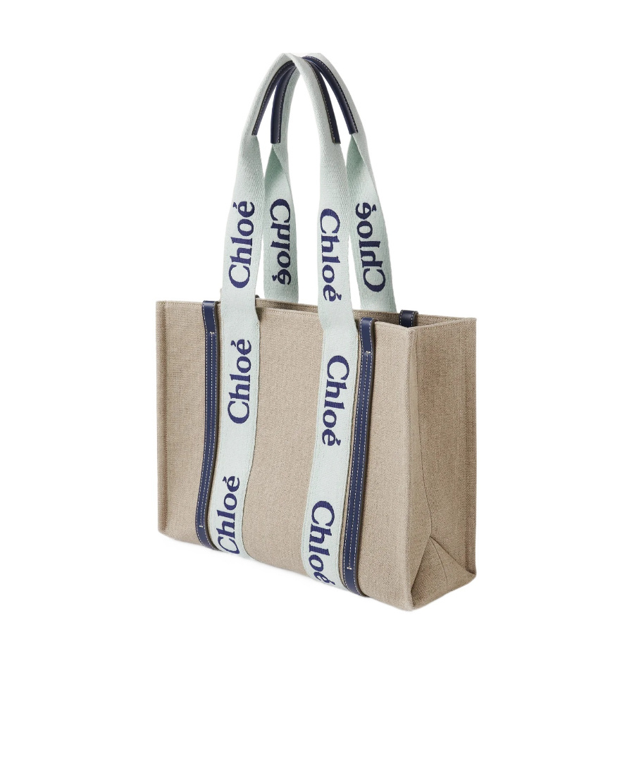 CHLOÉ MEDIUM WOODY TOTE BAG 
