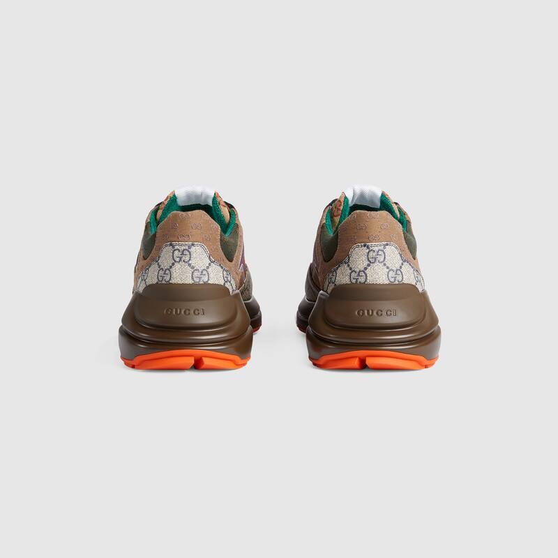 Gucci Gg Rhyton Low-top Sneakers In Multicolor