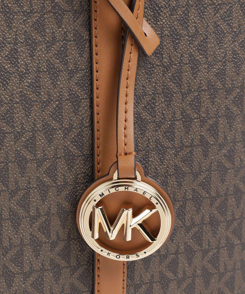 Shop Michael Michael Kors Logo-print Tote Bag In Black