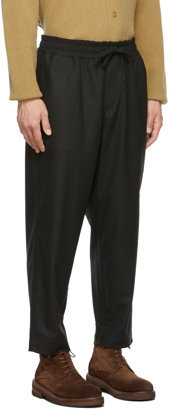 YMC YOU MUST CREATE LOGO DRAWSTRING CASUAL PANTS