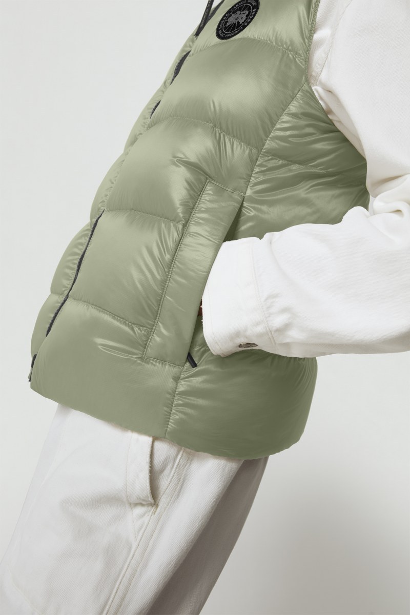 Canada Goose Cypress Lightweight Portable Vest In Green
