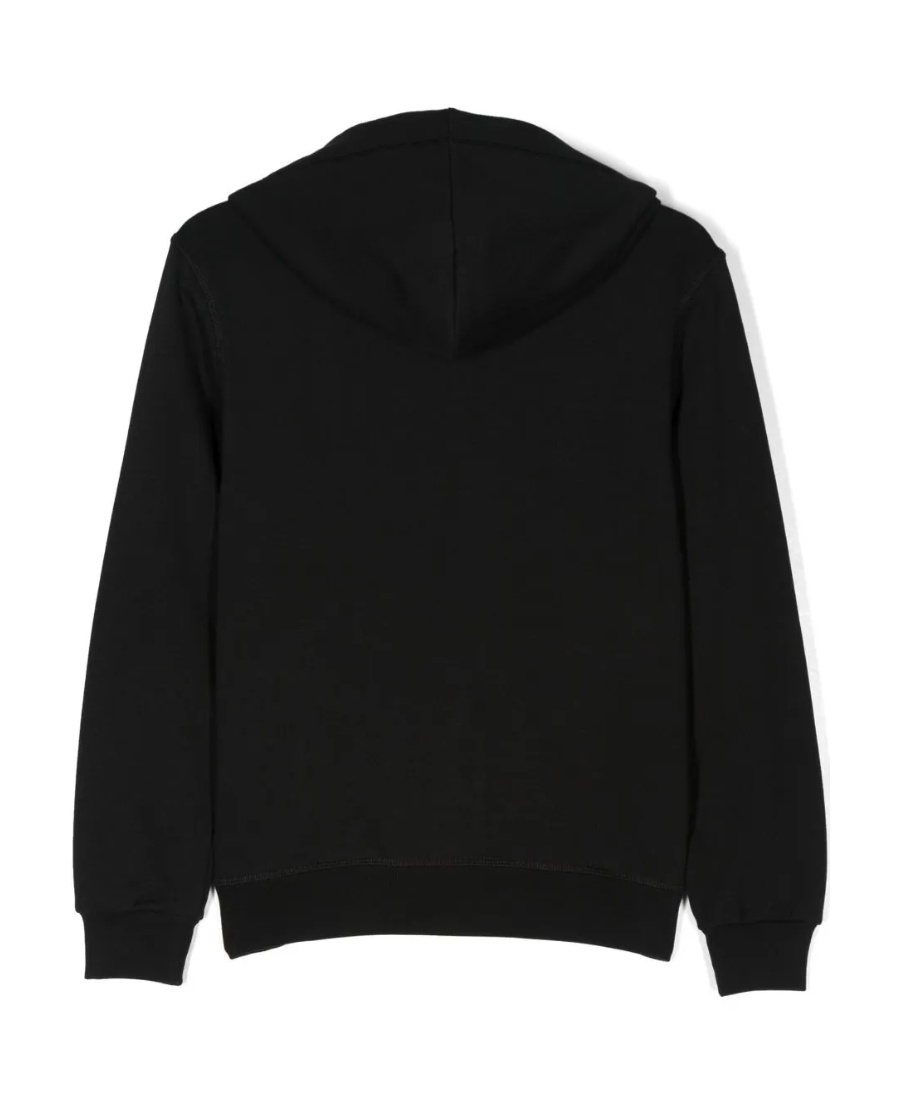 Dsquared2 Logo Pattern Sweater In Black