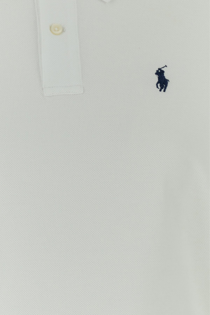 Polo Ralph Lauren Short-sleeved Polo Shirt In White