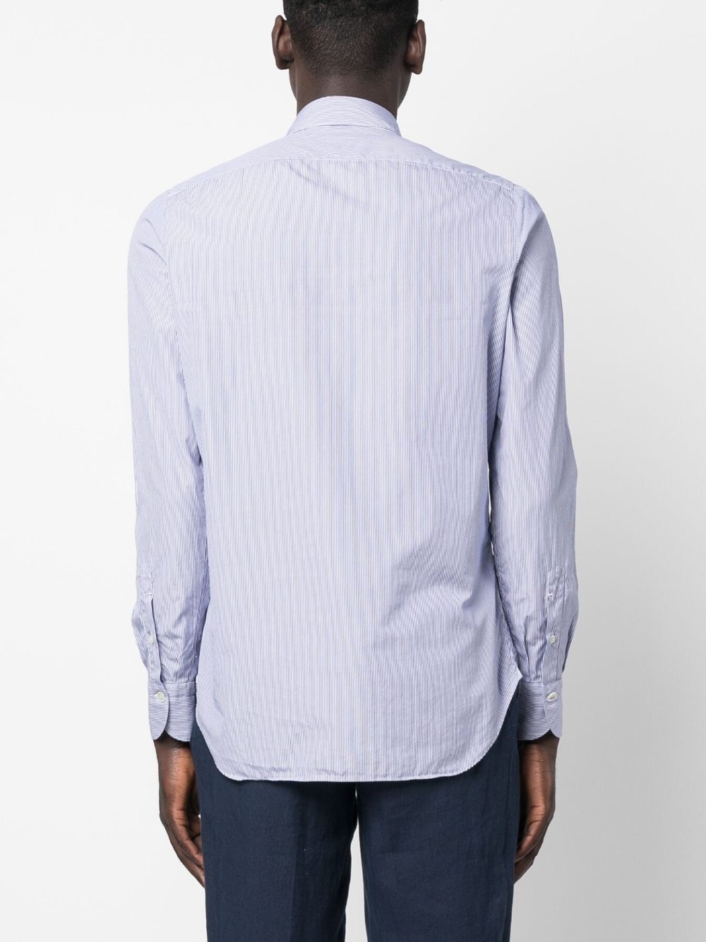 FINAMORE 1925 NAPOLI LONG-SLEEVED STRIPED SHIRT 