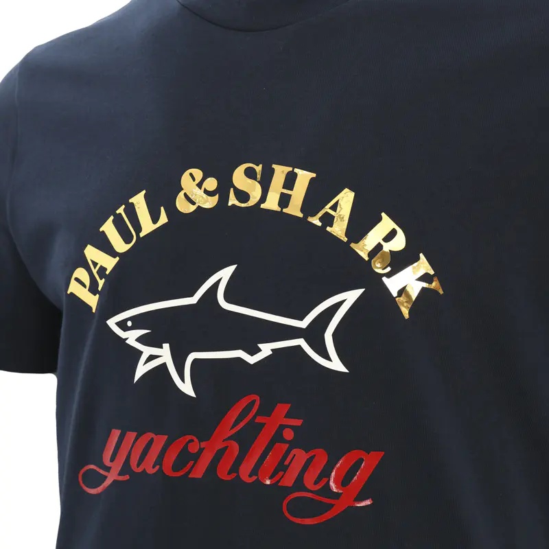 PAUL & SHARK LOGO DETAILS T-SHIRT