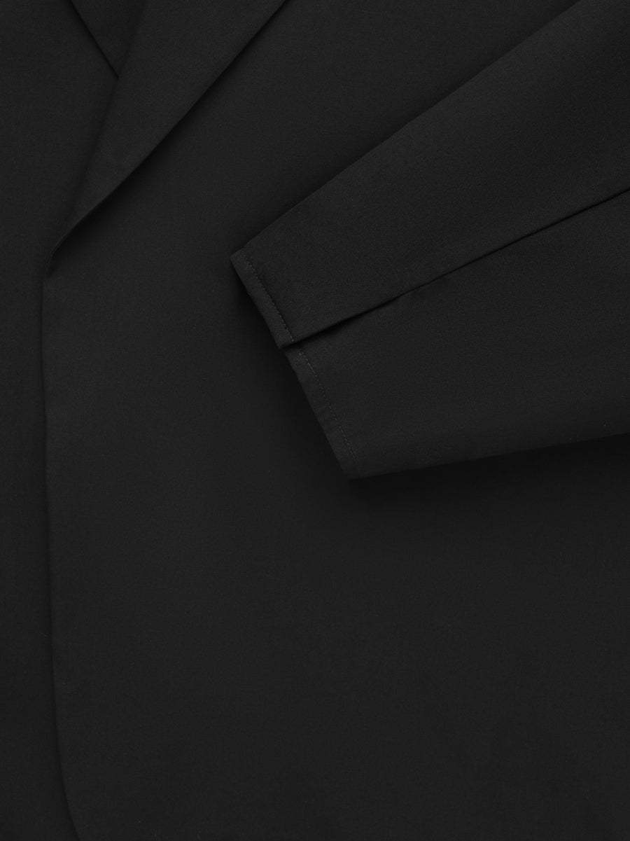 Fear Of God Wool Double-breasted Blazer In Black