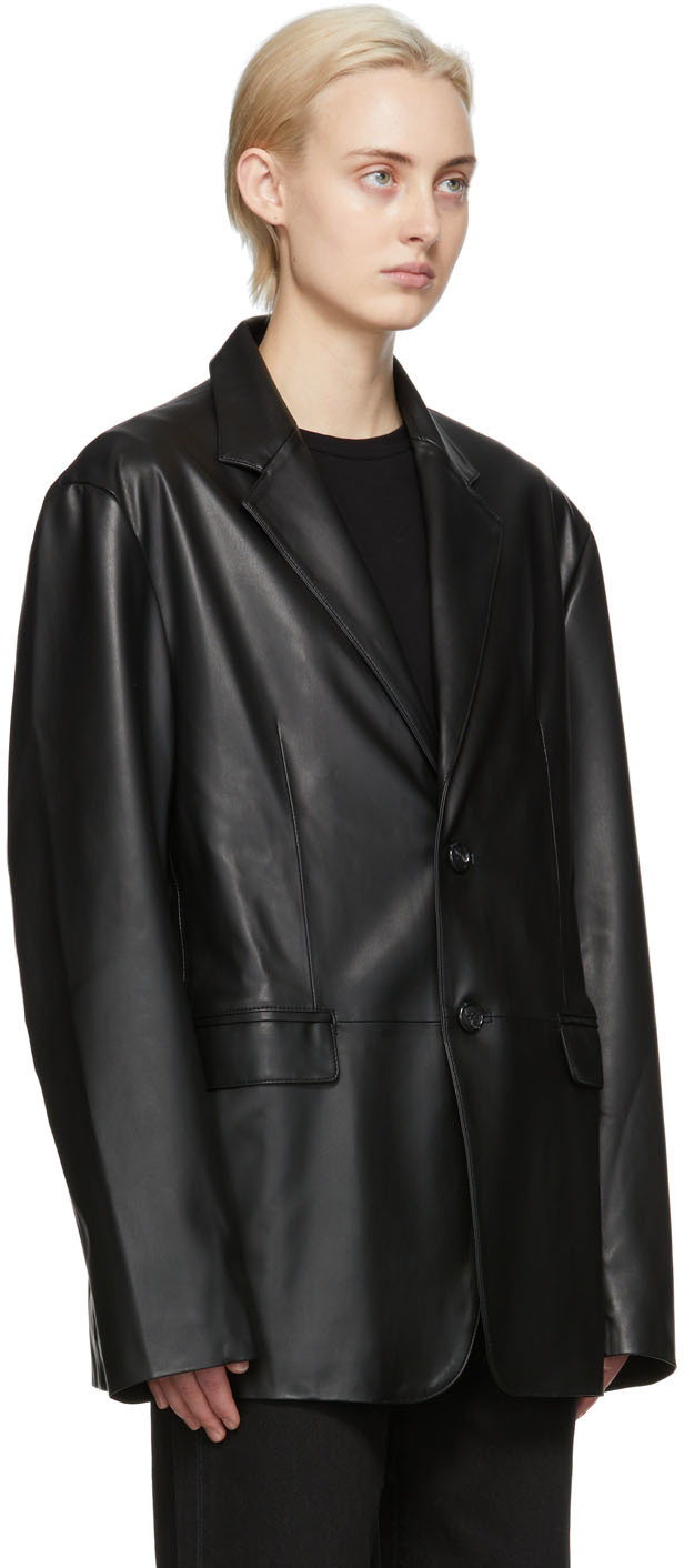 THE FRANKIE SHOP SINGLE-BREASTED SUIT JACKET
