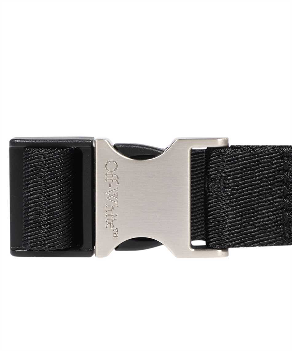Off-white Logo Belt In Black