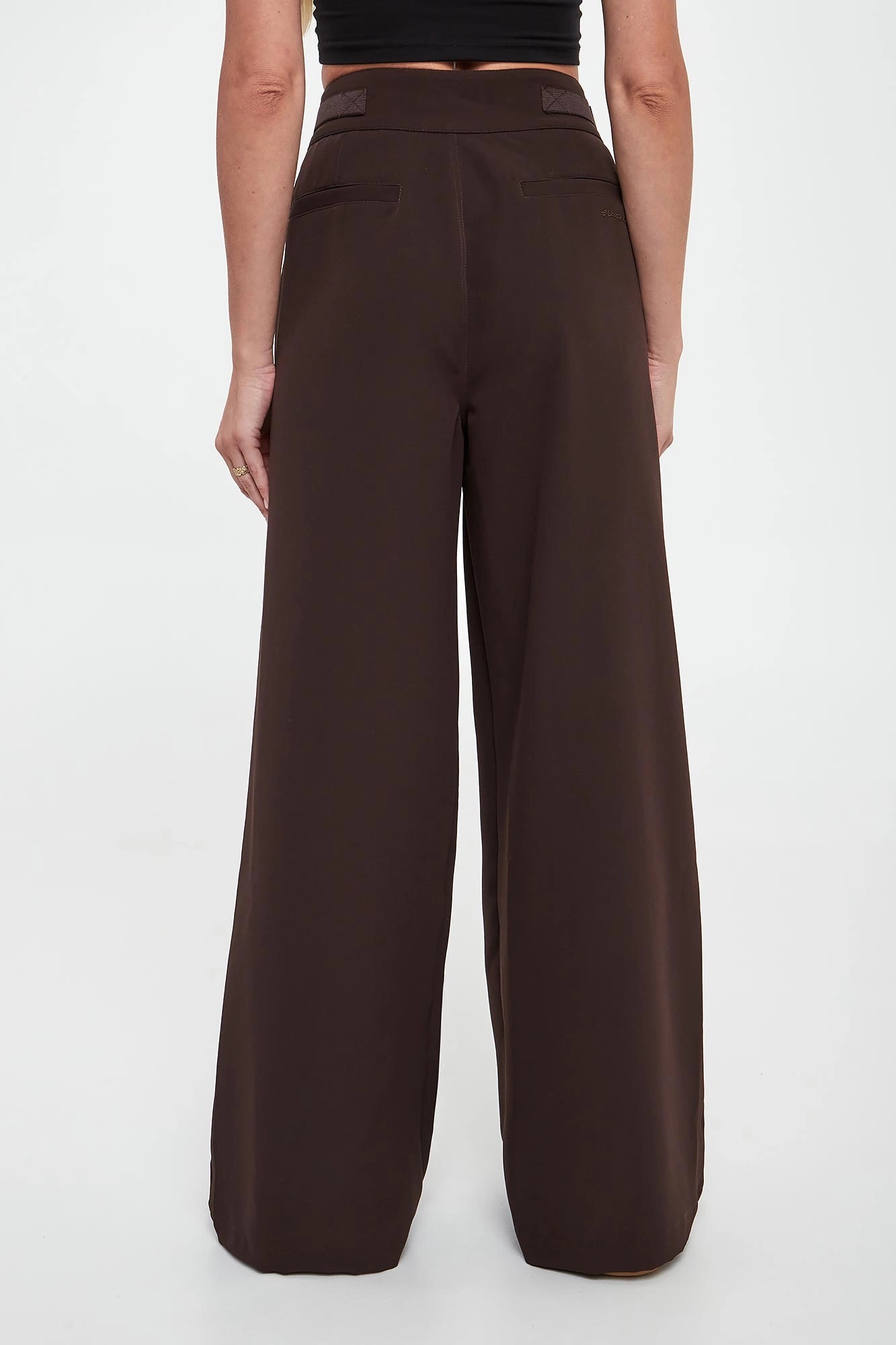 Ermanno Firenze Pleat-detail Trousers In Brown
