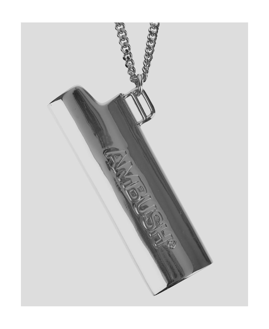 Ambush Lighter Pendant Necklace In Gray