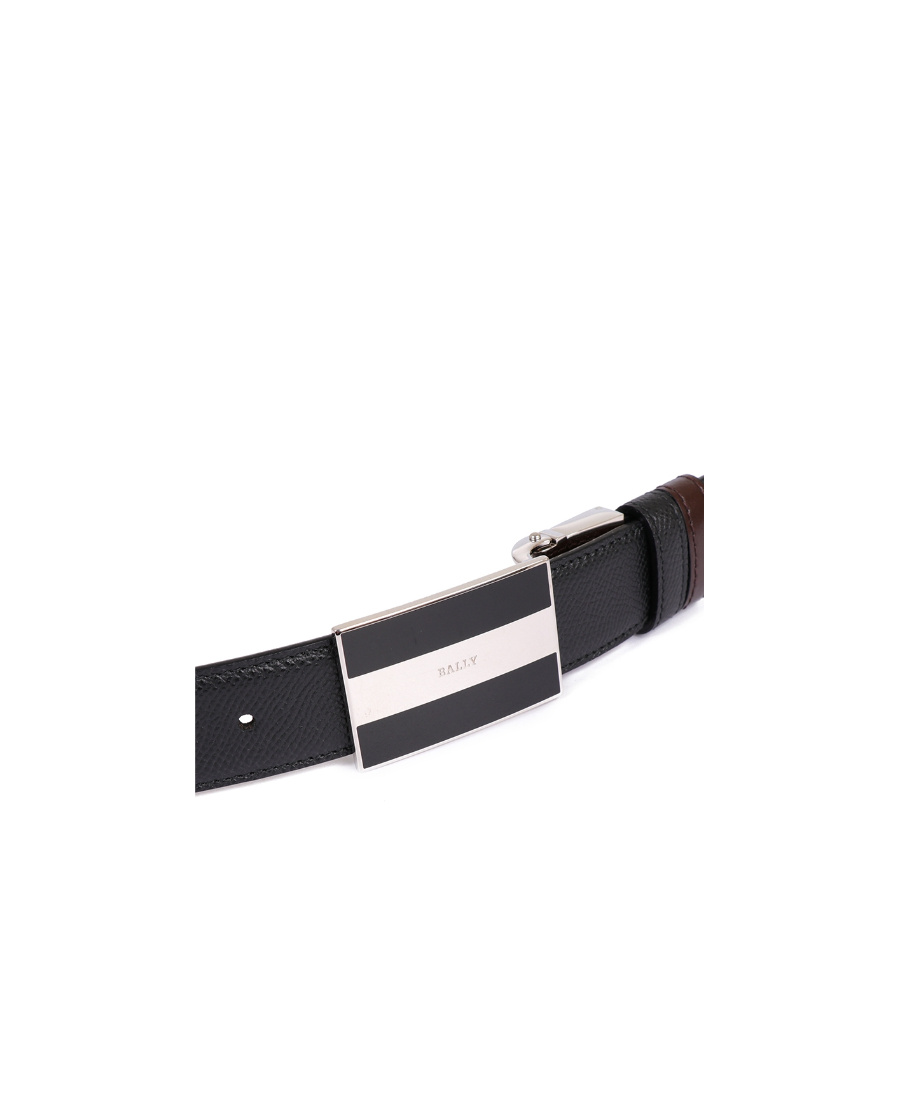 Bally Buckle Belt In Black
