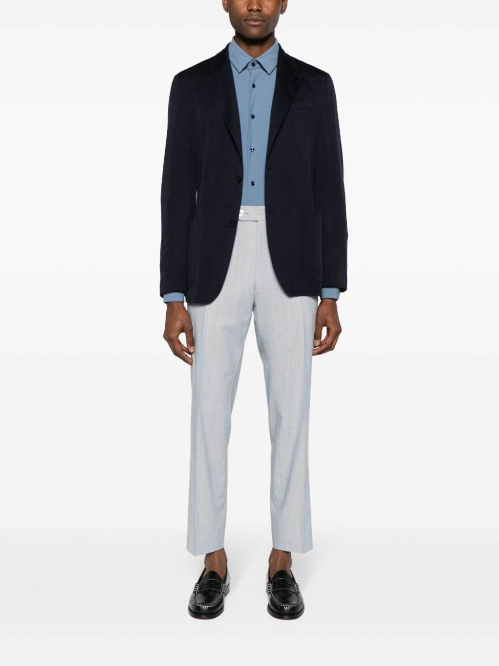 Lardini Men's Wool Jacket In Black