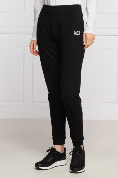 Shop Ea7 Logo Sports Suit In Black