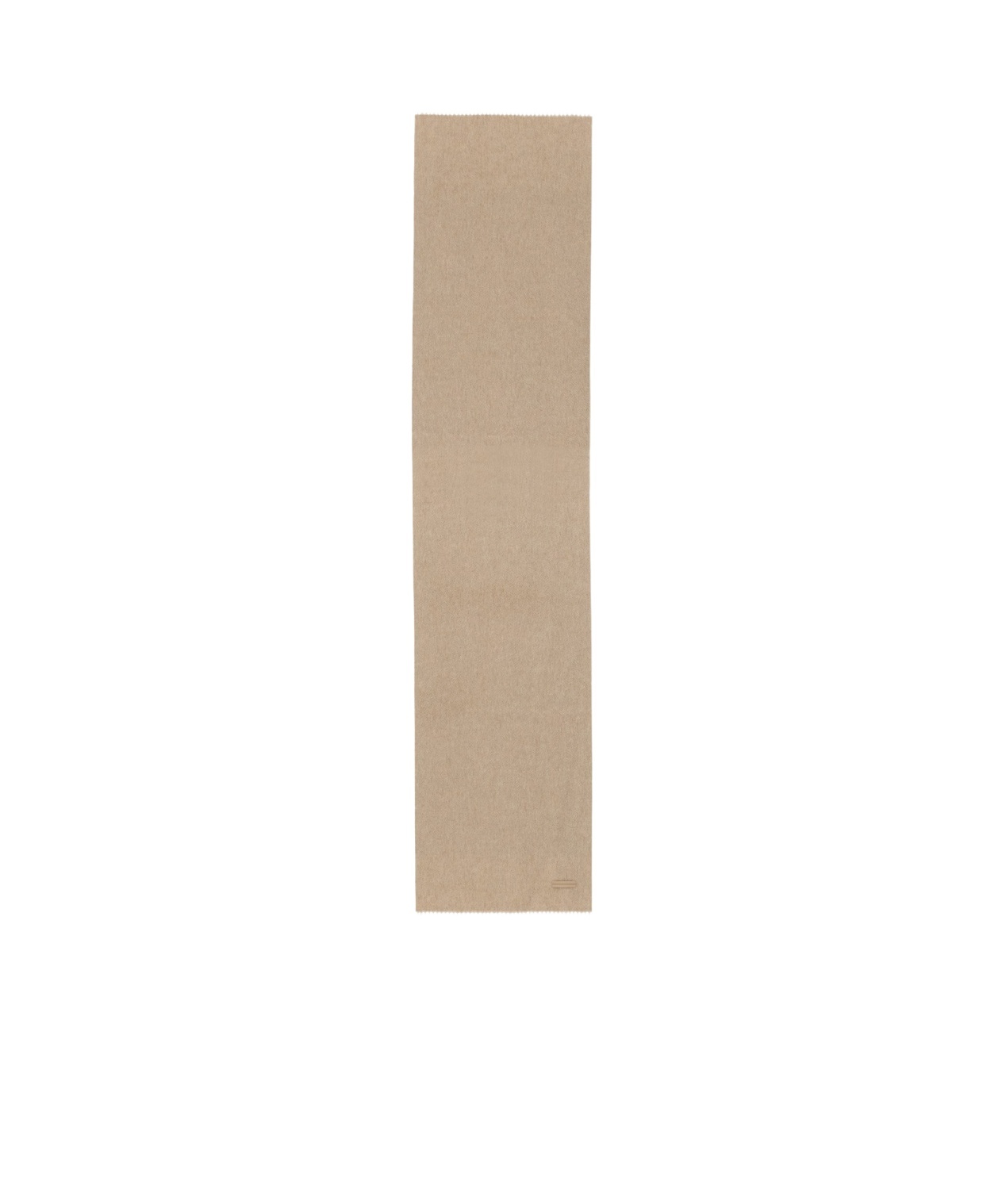 Zegna Fringed Scarf In Nude