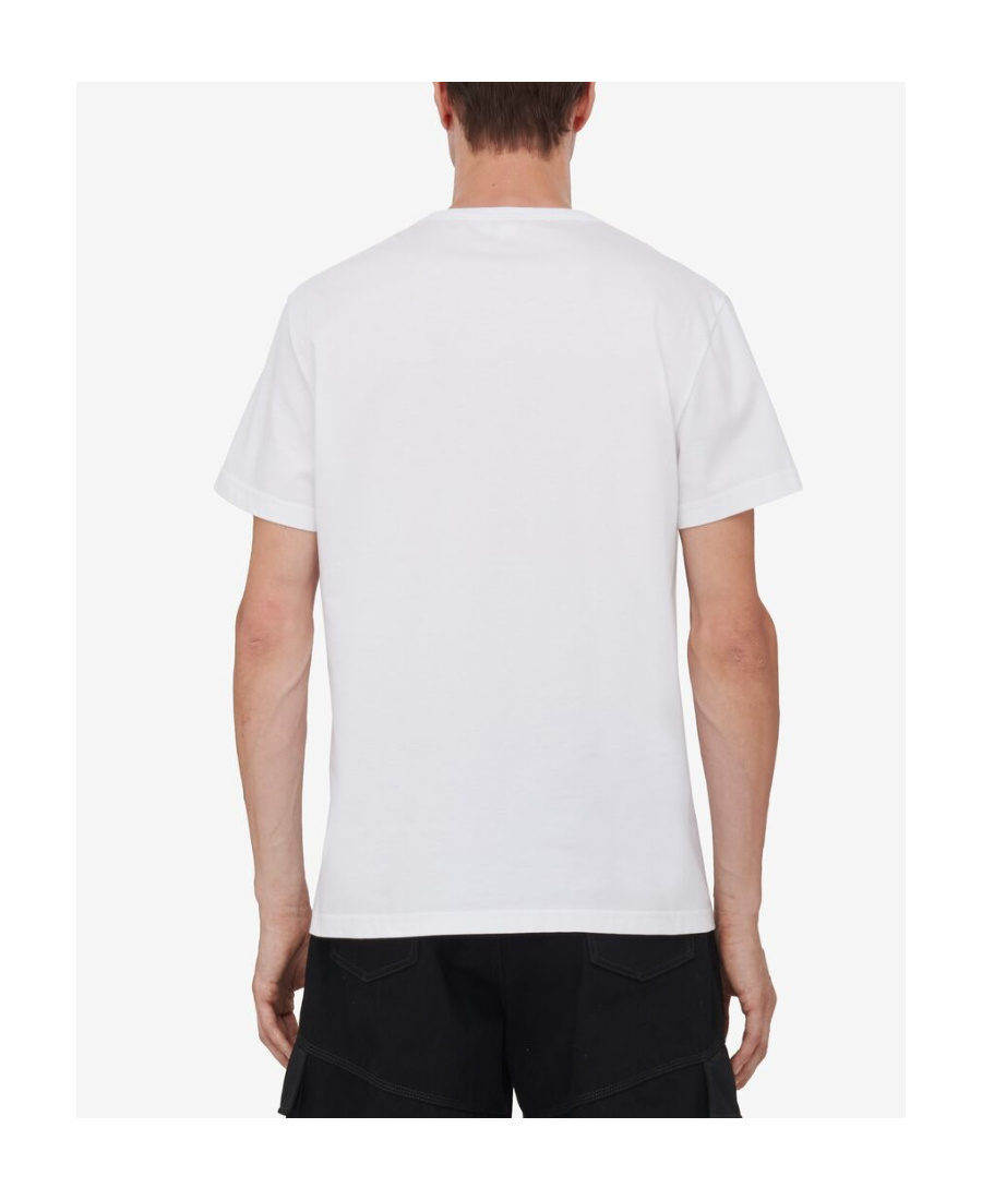 Alexander Mcqueen Dragonfly-print Cotton T-shirt In White