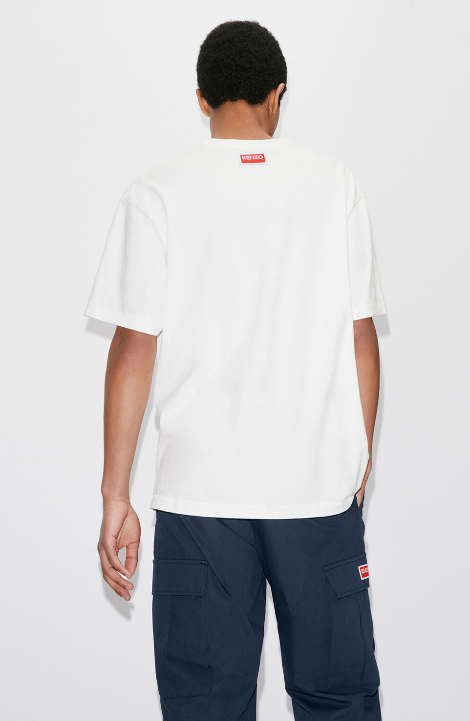 KENZO KENZO VARSITY JUNGLE TIGER OVERSIZED T-SHIRT