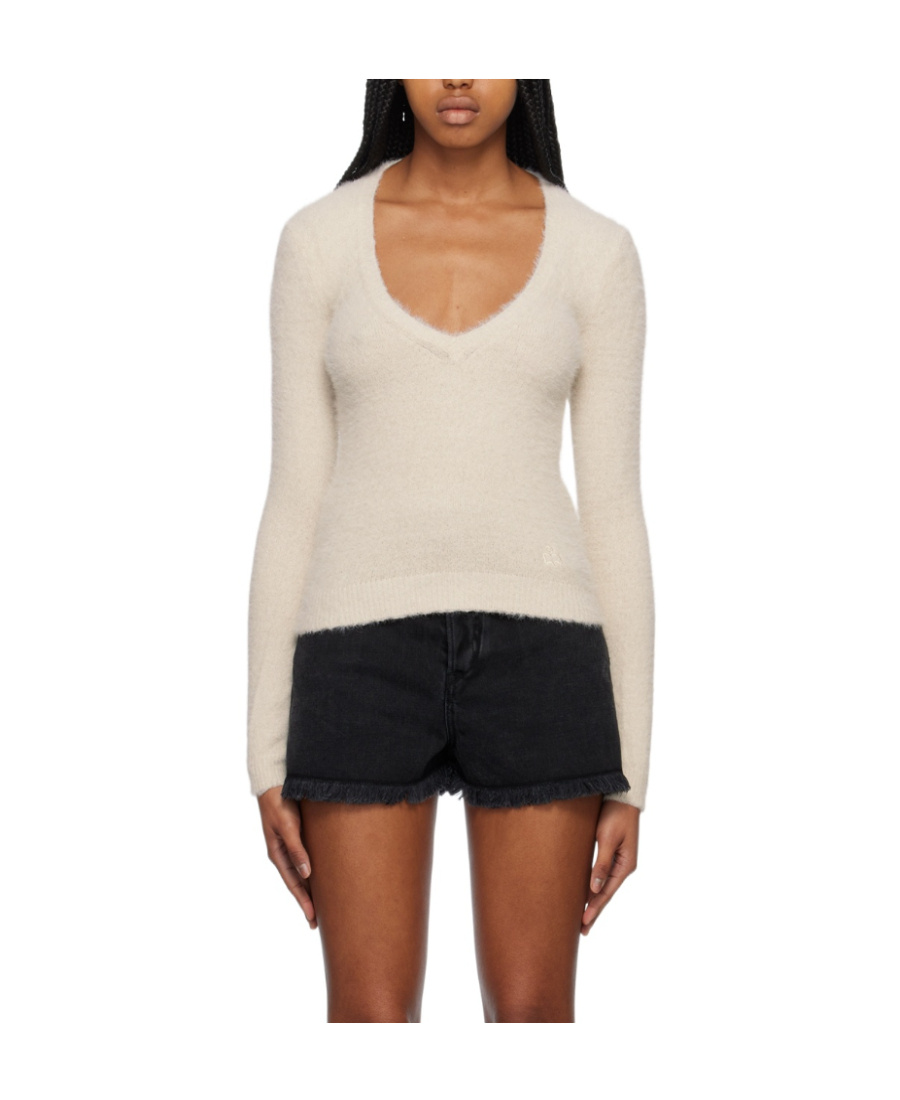 Isabel Marant Étoile Beige Oslo Sweater In Nude