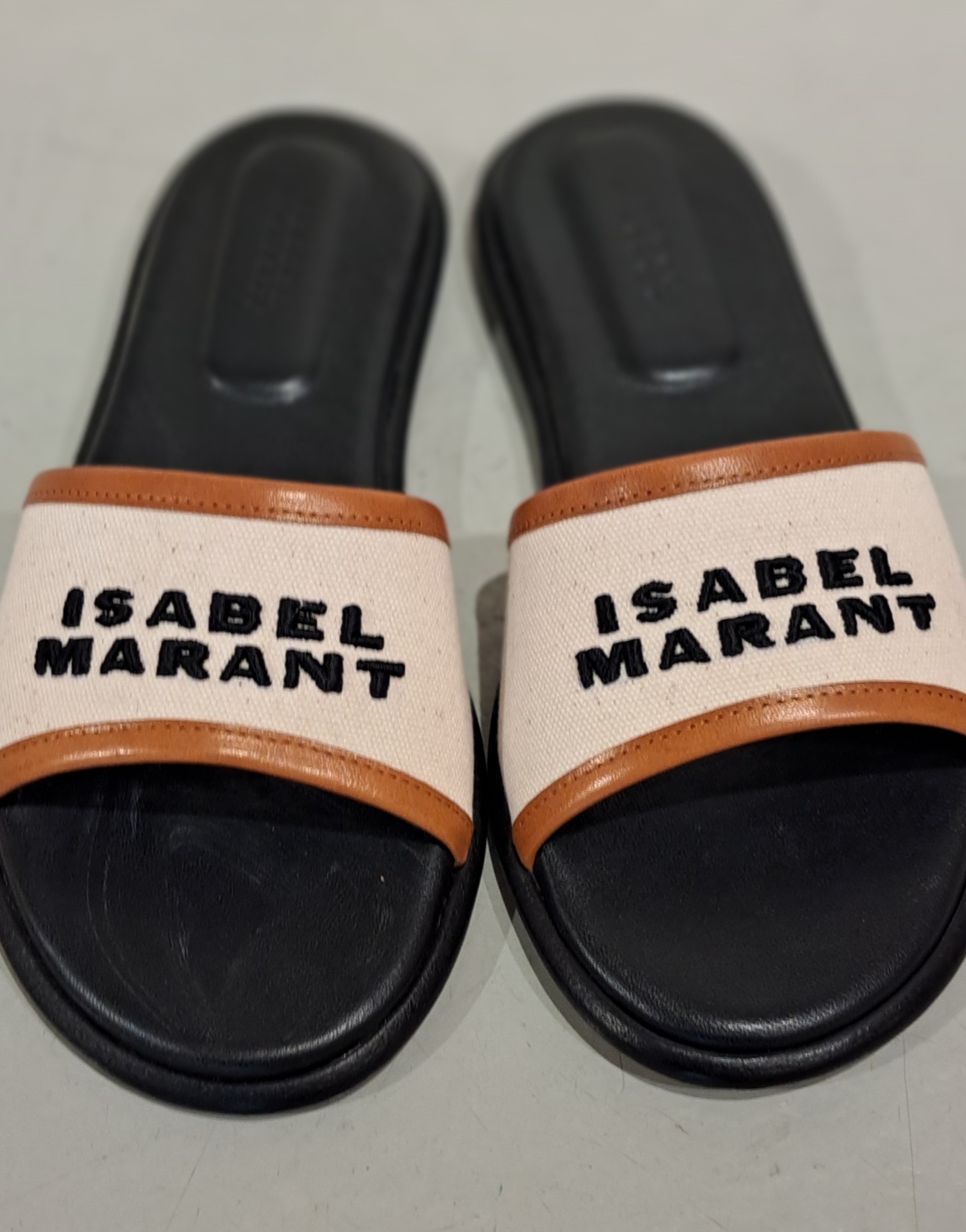 Isabel Marant Open-toed Slippers In Black