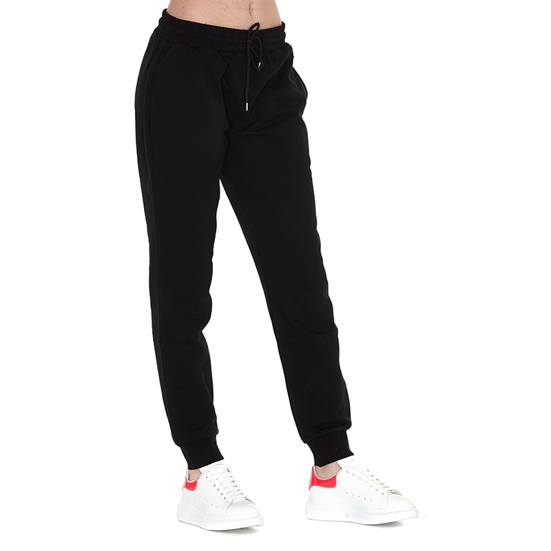 Mcq By Alexander Mcqueen Swallow Patch Sweatpants In Black