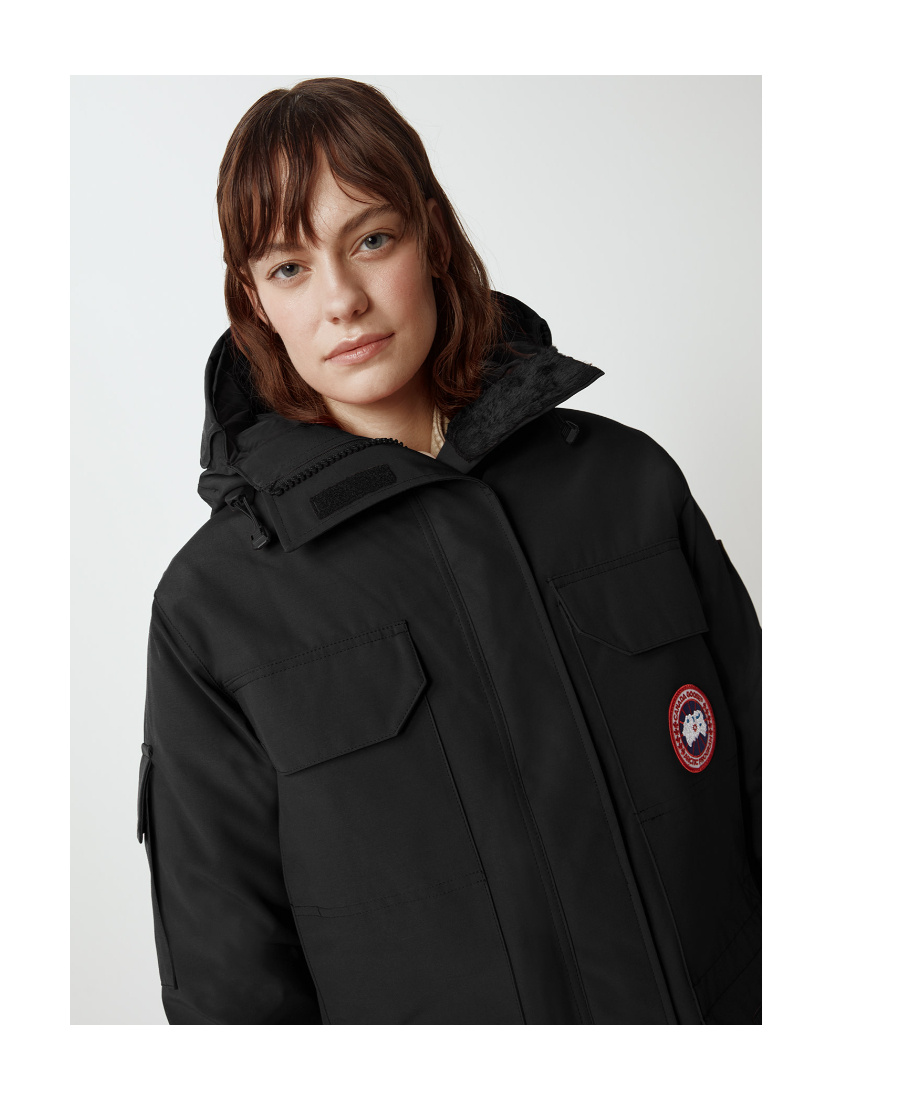 Canada Goose Expedition Parker Down Jacket In Black