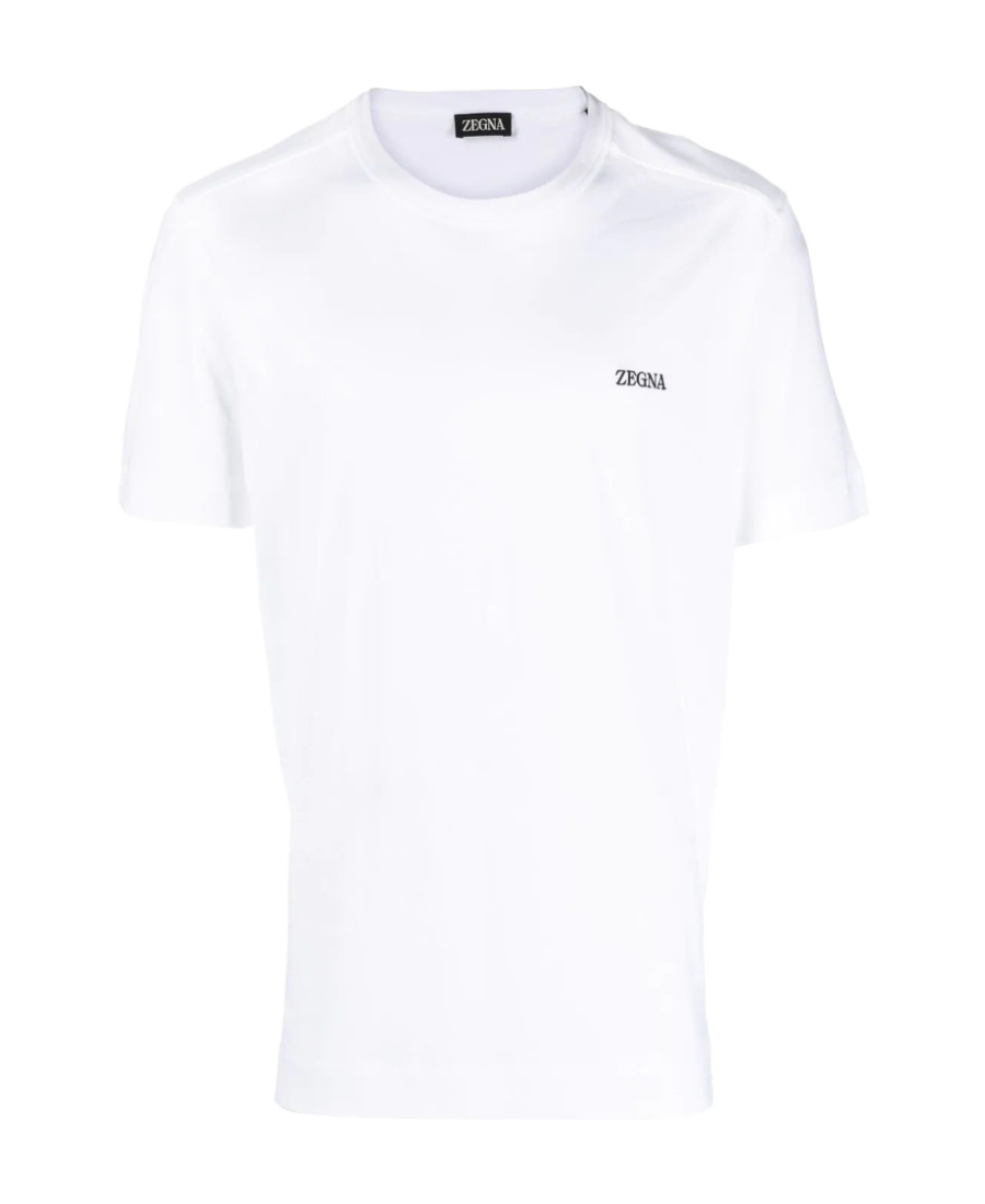 Zegna Versatile Crew Neck T-shirt In White