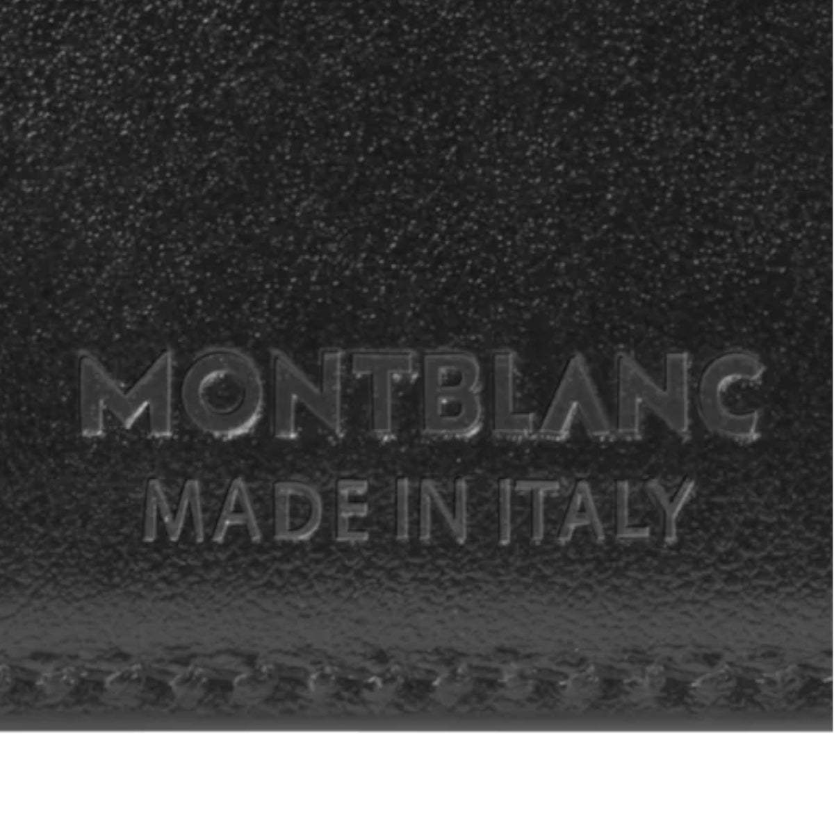 Montblanc Double-fold Wallet In Black