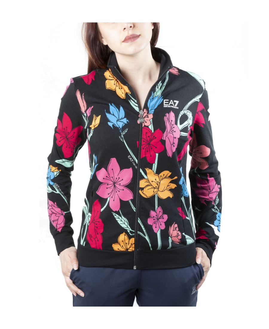 EA7 FLORAL PATTERN LEISURE JACKET 