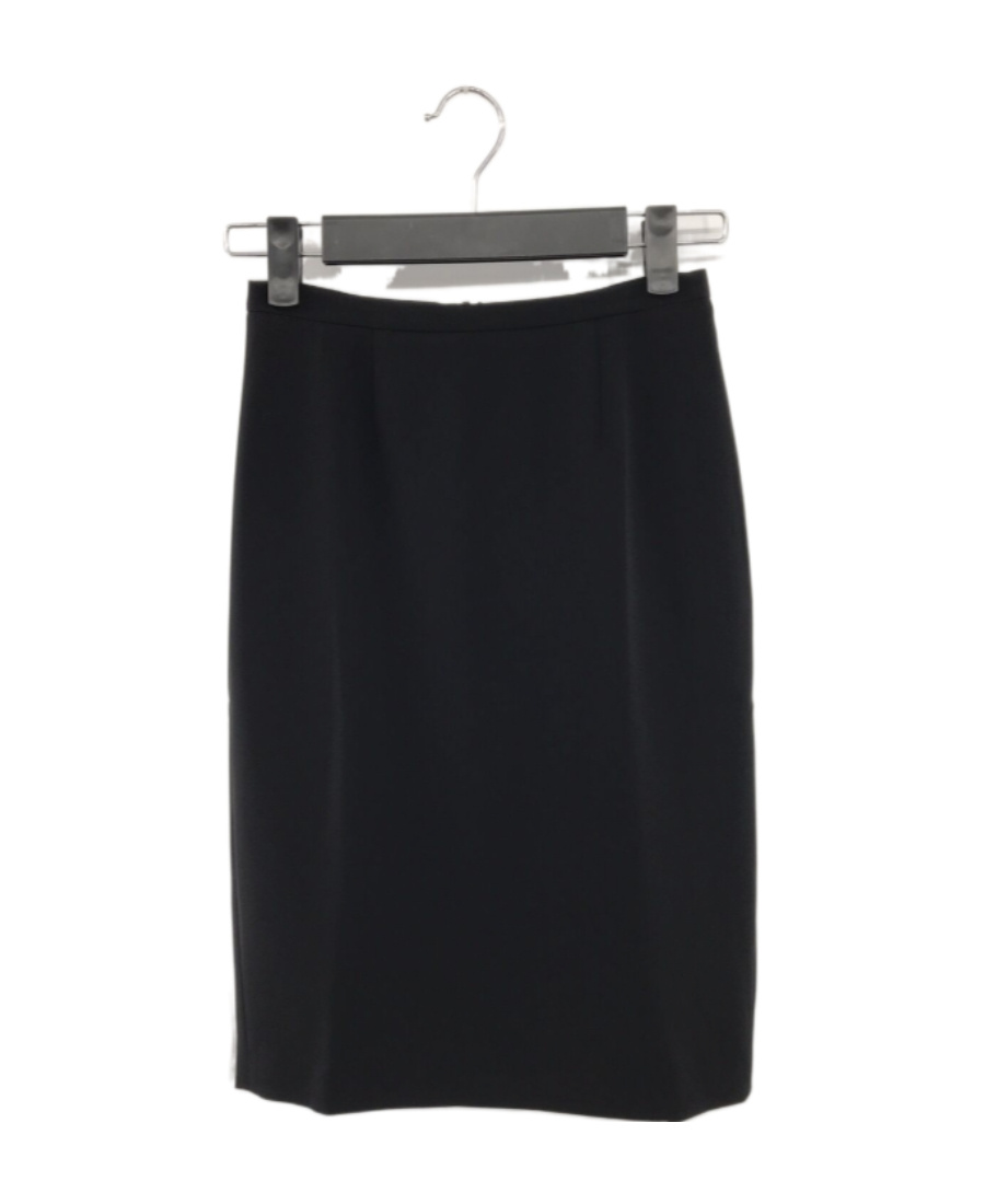 Max Mara Emblem Skirt In Black