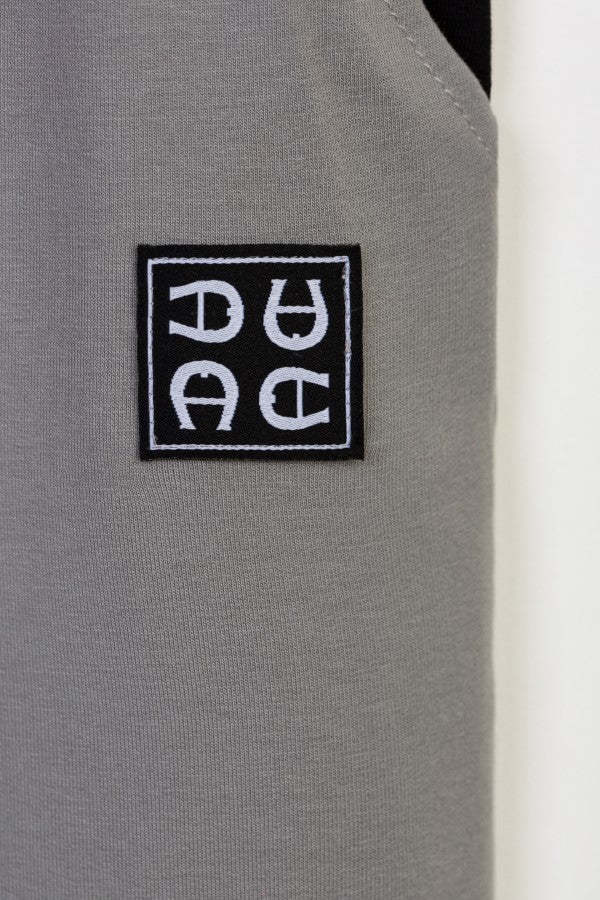 Shop Aigner Double-waistband Jersey Sweatpants In Gray