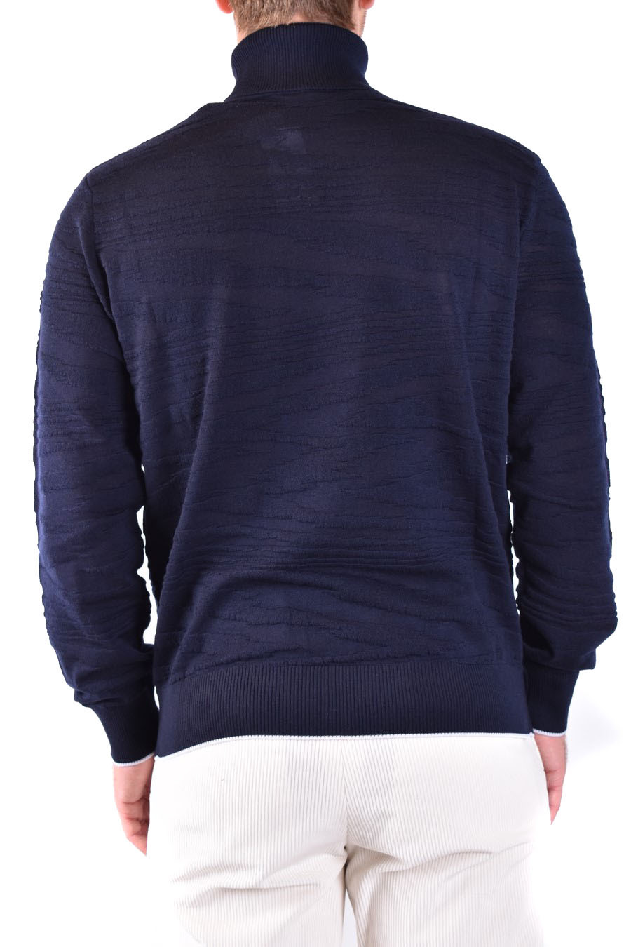 Missoni Long-sleeved High-neck Sweater In Black