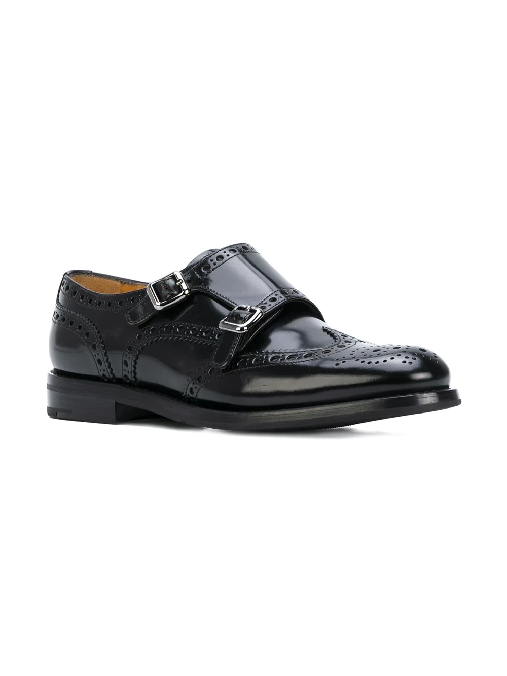 Church's Monk-strap Full Brogue Shoes