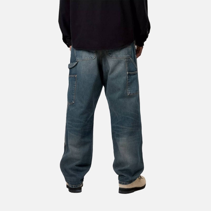 Carhartt Belt-loop Casual Pants In Gray