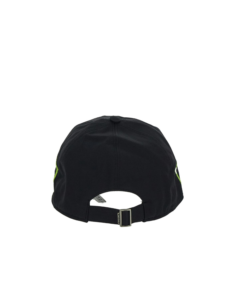 Msgm Logo Baseball Cap In Black