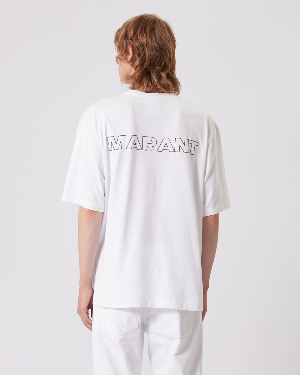 Isabel Marant "guizy" T-shirt In White
