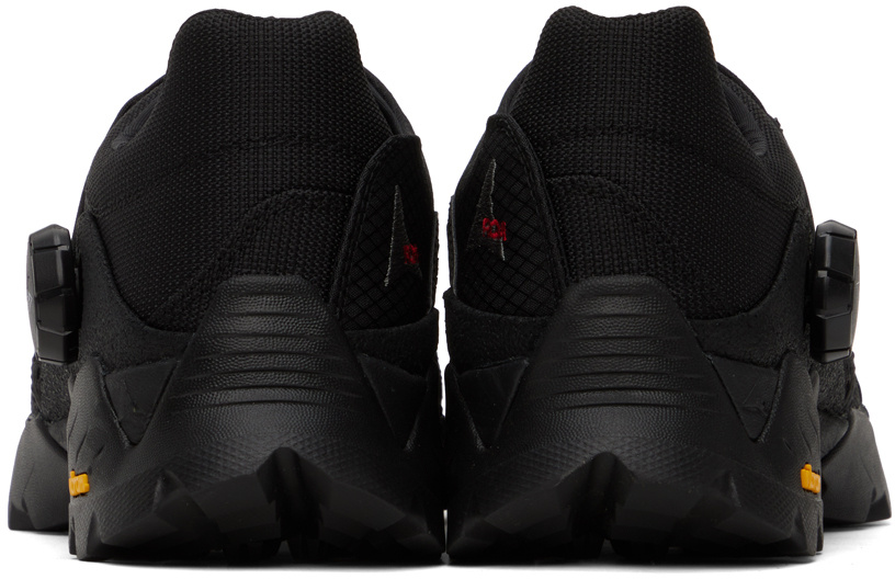 Roa Lace-up Low-cut Sneakers In Black