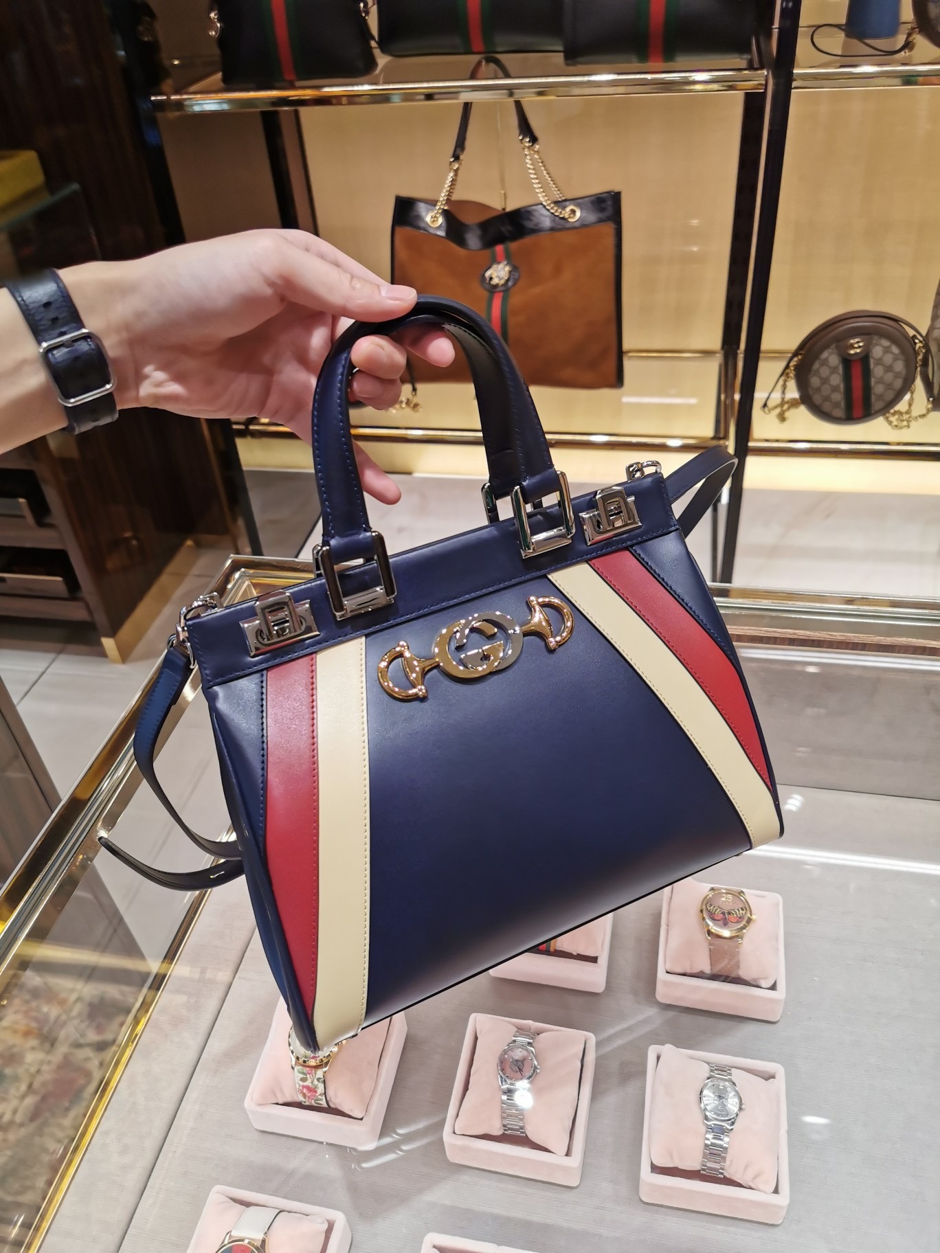 Gucci Small Zumi Tote Bag