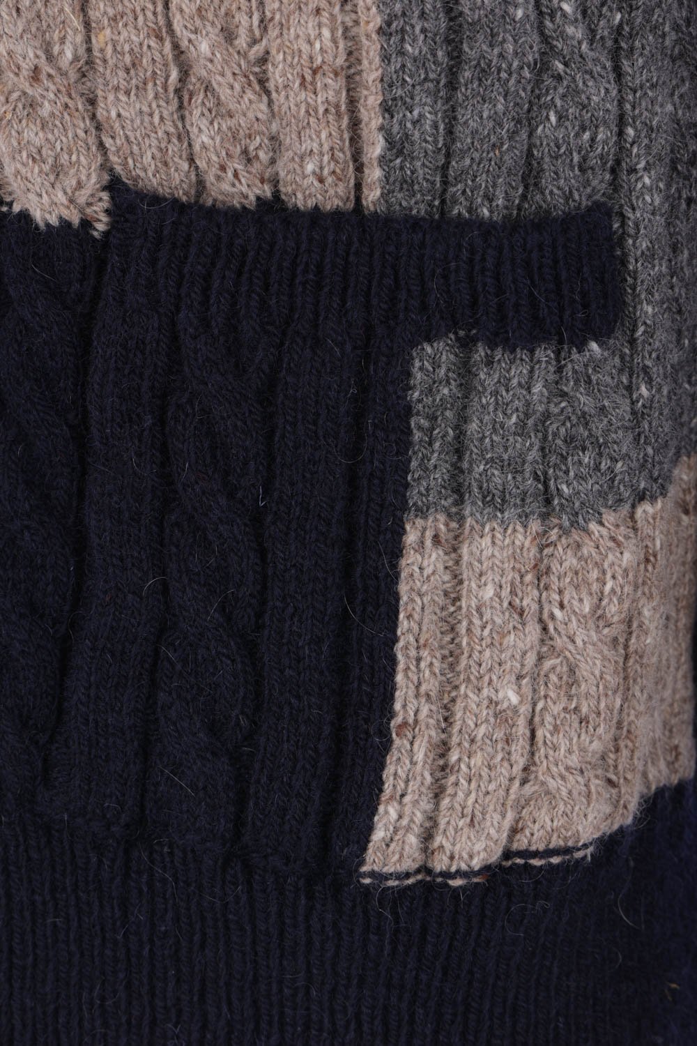 Thom Browne Checked Knitted Cardigan In Multi
