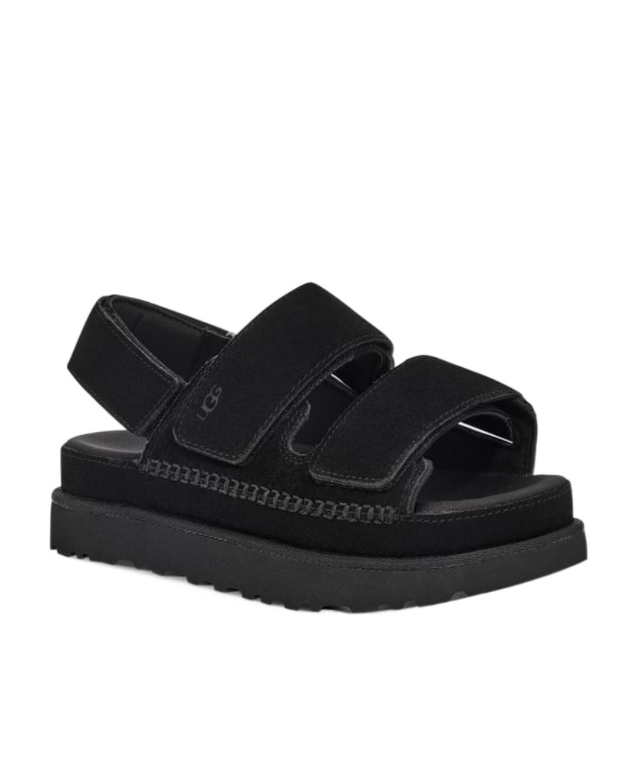 Ugg Goldenglow Sandals In Black